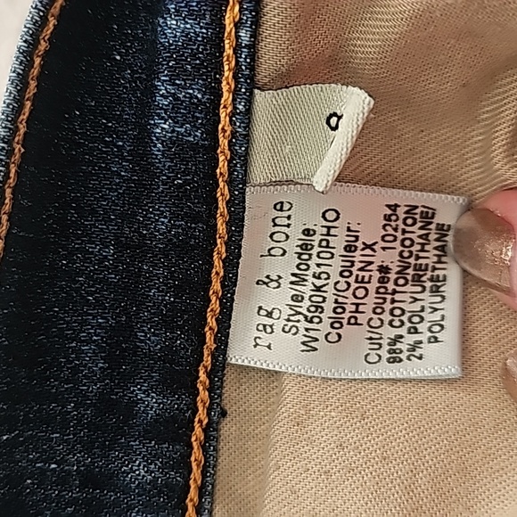 Rag and Bone Distressed Jeans size 28 - Picture 4 of 6